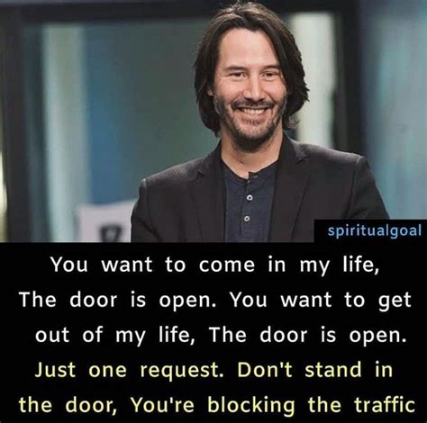 Keanu Reeves Pertinent Advice to Anyone Who’s Ever Been。